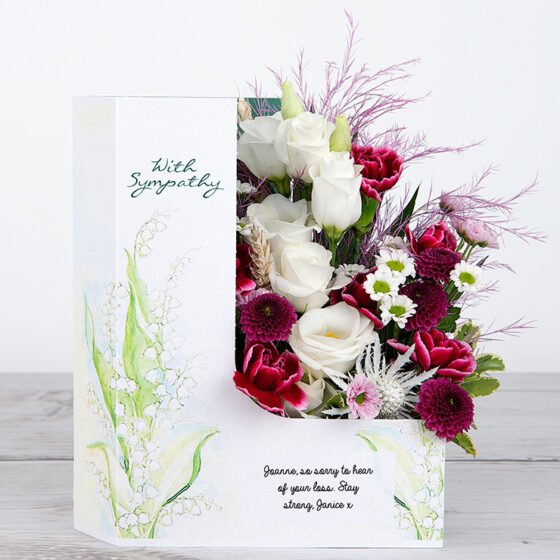 Flower Cards By Post Flowercards UK OnlineFlowersUK.co.uk